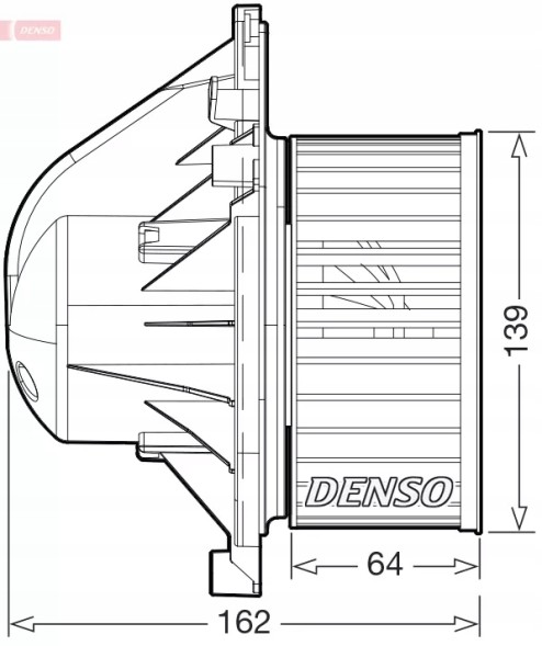 Denso DEA05011 Denso blower mini cooper / cooper s 03- dea05011 den