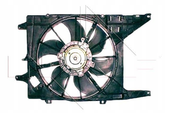 NRF PRO/47225 NRF Dacia logan sandero 07- nrf radiator fan + collision assistant #34