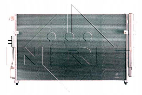 NRF  Nrf air conditioning condenser kia carnival 06- 2. 2D/ + driver assistant #28