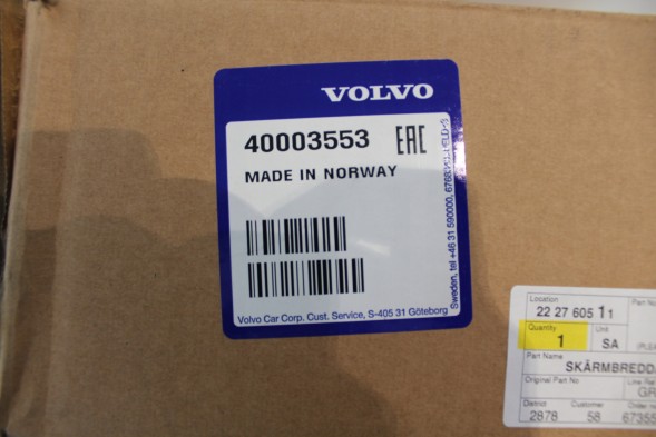 Volvo OE  Volvo xc60 ii package kit extending fender covers set