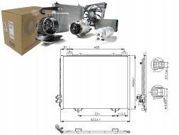 Nissens Air conditioning condenser nissens nis 94285