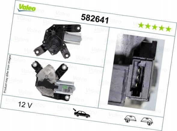 Valeo 582641 Rear wiper motor - valeo 582641