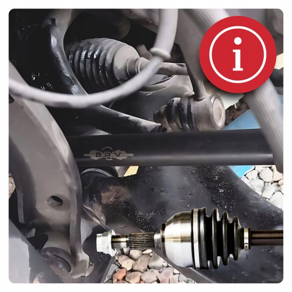 BRV  Half axle left toyota proace (mdx) 2.0 d manual new