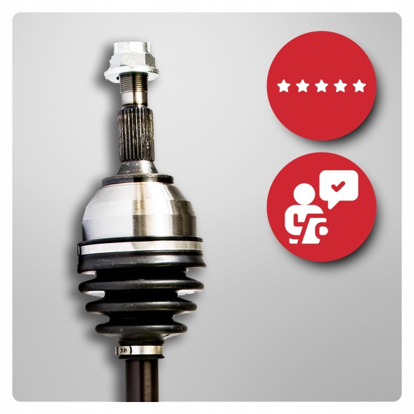 BRV  Half axle left toyota proace (mdx) 2.0 d manual new