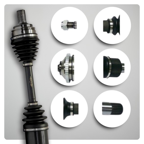 BRV  Right shaft mercedes (x247) glb 250 automatic new