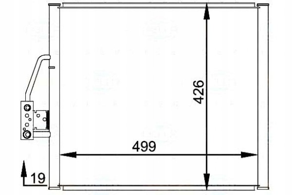 Behr Hella Service 8FC 351 300-001/BRH Behr hella condenser 8378438 6453 53630 052250n + driver assistant #28
