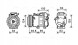AVA Quality cooling HYAK238 Compressor, air conditioning ava quality cooling hyak238