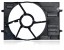 AHE  Fan housing volkswagen golf vii passat 2012- tsi tdi 5q0121207k