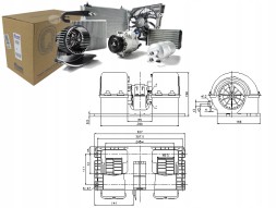 Nissens 87132 NIS/GIFT 24V volvo fh fh 12 fh 16 fm fm 12 fm 9 fm blower + driver assistant #31