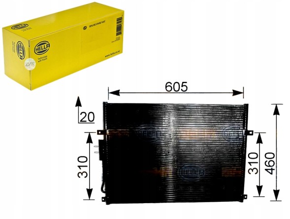 Hella PRO/8FC 351 037-481 HEL Hella 55115918ab 55115918 + collision assistant #34