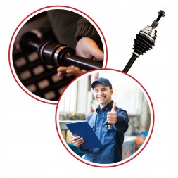 BRV Half axle right vw passat b6 jetta iii touran (1t) 1.9 tdi 2.0 fsi manual new