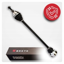 BRV Half axle right vw passat b6 jetta iii touran (1t) 1.9 tdi 2.0 fsi manual new