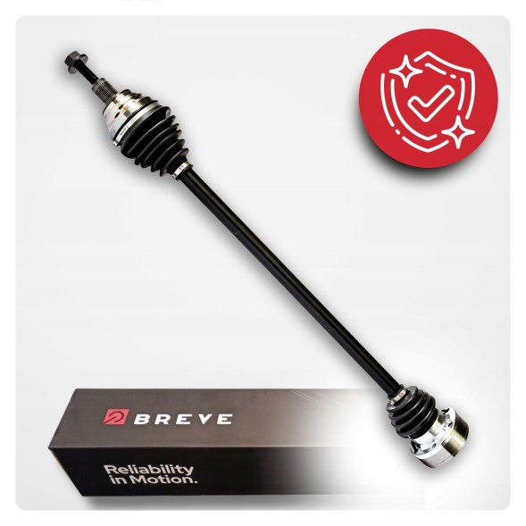 BRV  Half axle right vw passat b6 jetta iii touran (1t) 1.9 tdi 2.0 fsi manual new