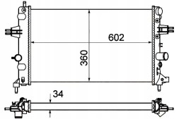 Hella  Engine cooler - engine cooling system [hell + collision assistant #34
