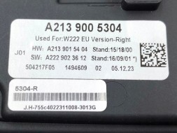 WOLLER A2139005304 Driver led module right a2139005304 for mercedes-benz w222 v222 x222
