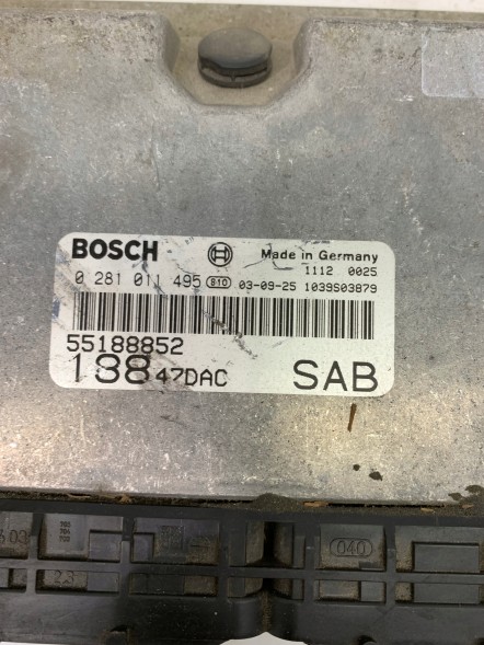 CHINA KOMPUTER SILNIKA FCA 0281011495 55188852 Engine computer fca 0281011495 55188852