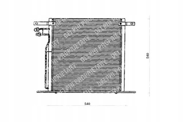 Delphi  Delphi air conditioning cooler mercedes v (638/2), + driver assistant #28