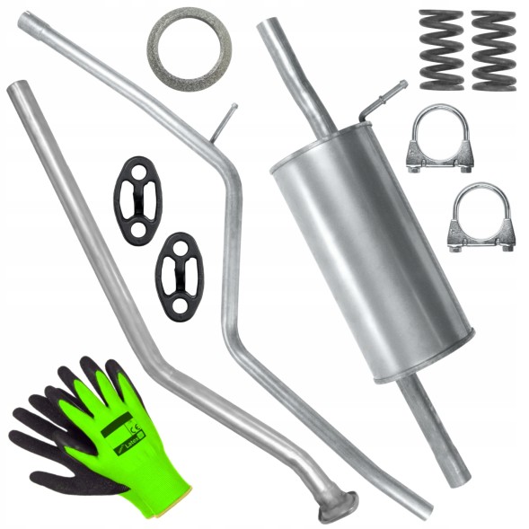 Polmostrów  Dacia logan 1 i 05 silencer kit - 12 1.5 dci sedan freebie