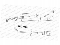 Jurid FAI166 Pad wear sensor similar to fai166