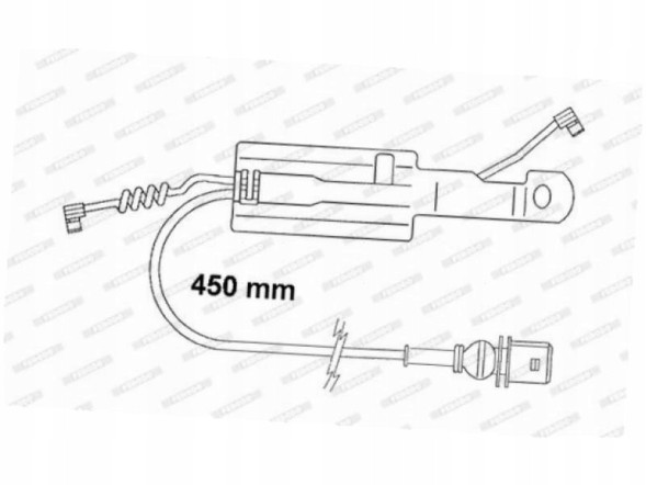 Jurid FAI166 Pad wear sensor similar to fai166