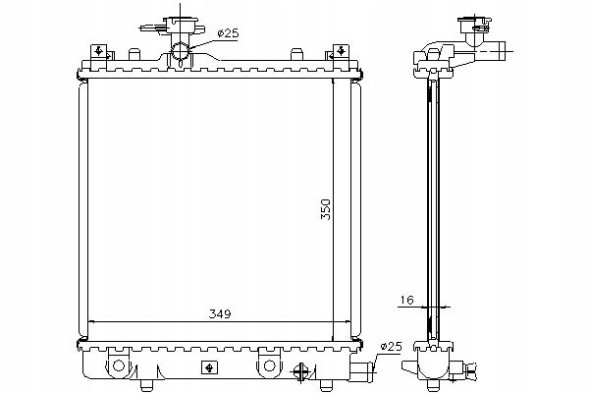 Nissens 108793157 NIS Nis64175a engine cooler suzuki wagon r+ 1.0/1. + Driver assistant #33