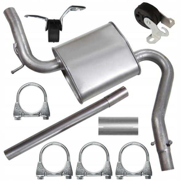 Ferroz  Center silencer audi a4 b6 b7 1.6 00- sedan kombi