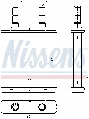 Nissens 77613 Heater 77613/nis nissens