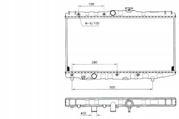NRF 507581/NRF Nrf engine cooler toyota carina ii, corolla 1. + Driver assistant #28