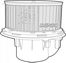 Denso DEA10052 Blower air supply fan dea10052 denso ford