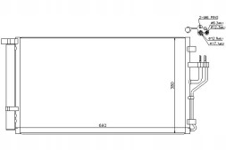 Nissens Nis940351 air conditioning cooler (with dehumidifier) hy + driver assistant #33