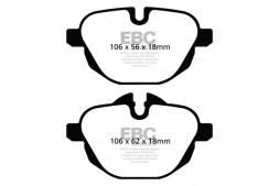 EBC  Brake pads yellowstuff ebc brakes bmw 5 series f10 518 520 523 525 528