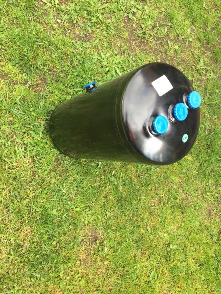 CHINA  Air cylinder tank 310x605mm 40l man tga