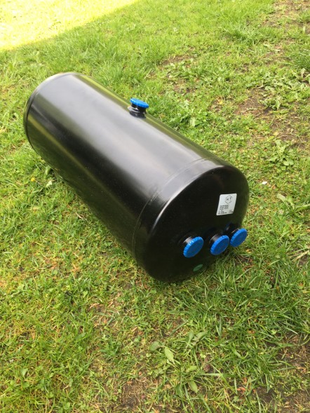 CHINA  Air cylinder tank 310x605mm 40l man tga