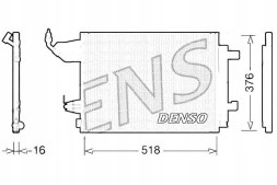 Denso 108732798 DEN Dendcn16001 air conditioning cooler (with dehumidifier) + driver assistant #33