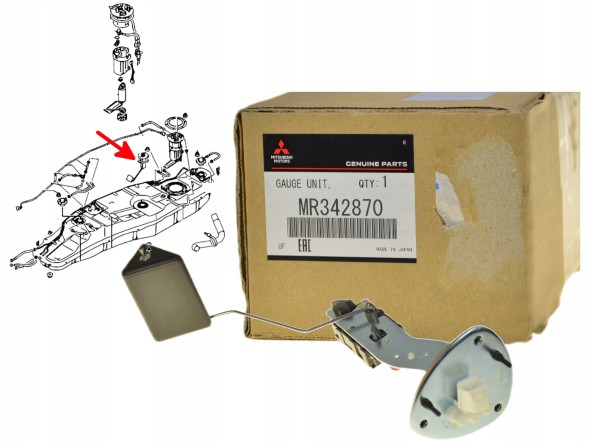 Mitsubishi OE MR342870 Mitsubishi pajero iii mitsubishi pajero iv sensor fuel level in tank