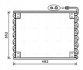 AVA Quality cooling  Condenser, air conditioning ava quality cooling jd5050
