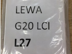 WOLLER  Left glass headlight lamp cover for bmw 3 series g20 g21 g28 lift 2022-