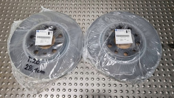 Fiat OE  Brake discs front set fiat oe 51815312 fiat 500 giulietta renegade