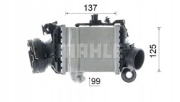 Mahle CI 616 000P Intercooler air cooler ci 616 000p mahle