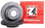 Zimmermann 430.2618.53 Shield zimmermann black rear opel insignia a 08-17 saab 9-5 malibu 315mm