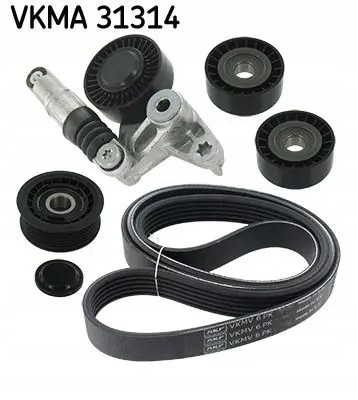SKF VKMA 31314 Vkma 31314 multi-groove v-belt set