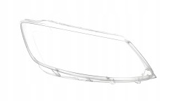 DParts Klosz reflektora Seat Alhambra 7N5 prawy (2010-2022) Lampshade reflector glass - seat alhambra 7n5 10-22 right