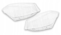 WOLLER L.169/383.+L.169/384. Headlight glass shades left right front for mercedes benz a w176 2012-2015