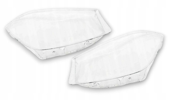WOLLER L.169/383.+L.169/384. Headlight glass shades left right front for mercedes benz a w176 2012-2015