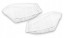 WOLLER L.169/383.+L.169/384. Headlight glass shades left right front for mercedes benz a w176 2012-2015