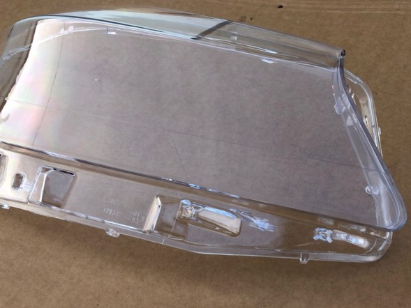 WOLLER L.169/383.+L.169/384. Headlight glass shades left right front for mercedes benz a w176 2012-2015