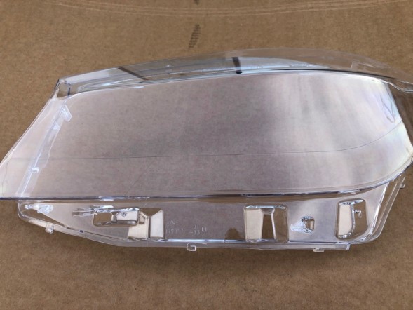 WOLLER L.169/383.+L.169/384. Headlight glass shades left right front for mercedes benz a w176 2012-2015