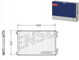 Denso DCN23012 DEN/GIFT Air conditioning condenser renault denso + driver assistant #31