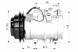 NRF NRF32458(iMOTO) Air conditioning compressor mitsubishi pajero 00-06 nr + driver's essential #37