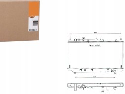 NRF NRF509511(iMOTO) Cooler mazda 323f c 94-98 nrf + driver's essential #37